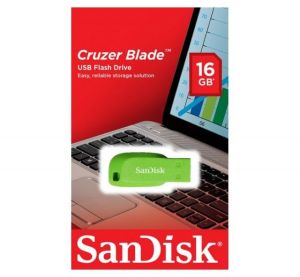SDCZ50C-016G-B35GE Cruzer Blade 16GB Electric Green