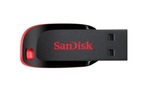 SDCZ50-128G-B35 128GB Cruzer Blade 2.0 Siyah USB Bellek
