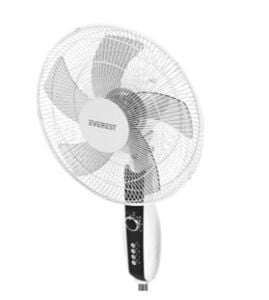 Everest FAN11 CoolAir Beyaz 16 Maks 50W 5 Kanat 3 Kademe 1200RPM Zaman Ayarlı Vantilatör- Pervanesi