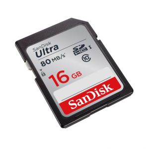 SDSDUNC-016G-GN6IN 16GB Ultra SDHC 80MB Class 10 UHS I SD-MMC Kart