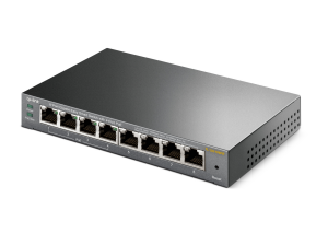 TP-LINK 8port 55w 4port PoE Gigabit Yönetilebilir Switch TL-SG108PE
