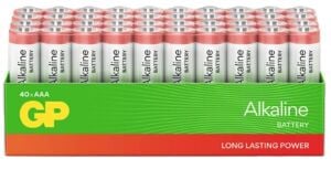 GP G-Tech LR6 AA Boy Red Alkalin Kalem Pil 40'lı Paket GP15ARETA21-2GST40