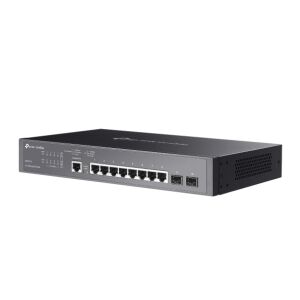 TP-LINK 8port 2-SFP Gigabit Ynetilebilir Switch Masast TL-SG3210