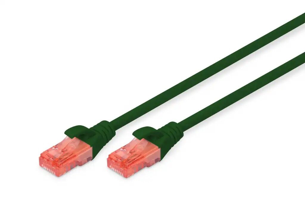 DIGITUS 1metre CAT6 Utp DK-1617-010/G Yeşil Patch Kablo (10'lu Paket)