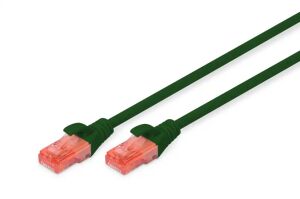 DIGITUS 1metre CAT6 Utp DK-1617-010/G Yeşil Patch Kablo (10 lu Paket)
