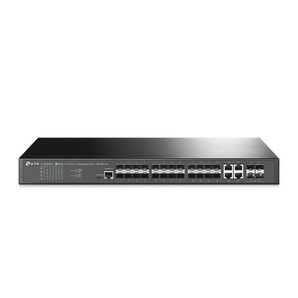 TL-SG3428XF JetStream 24-Port SFP L2+ Managed Switch with 4 10GE SFP+ Slots