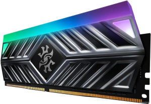 XPG 32GB (2X 16GB) DDR4 3600MHZ CL18 RGB DUAL KIT PC RAM / SPECTRIX D41 AX4U360016G18I-DT41