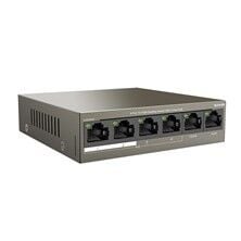 TENDA 5port PoE 63w 10/100 Yönetilemez Switch TEF1106P-4-63W