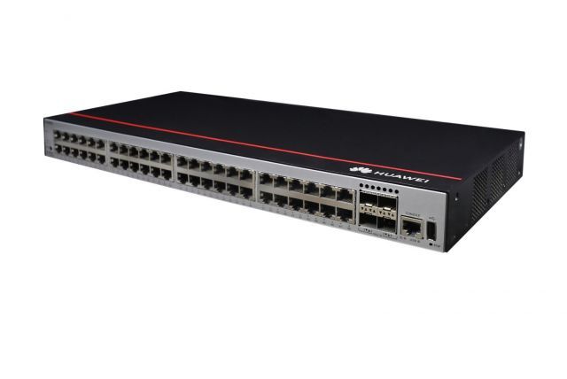 S5735-L48P4X-A1 48*10/100/1000BASE-T ports, 4*10GE SFP+ ports, PoE+, AC power