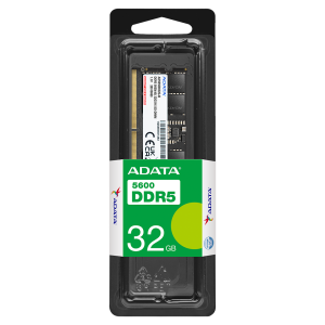 ADATA 32GB DDR5 5600MHZ CL46 NOTEBOOK RAM VALUE AD5S560032G-S