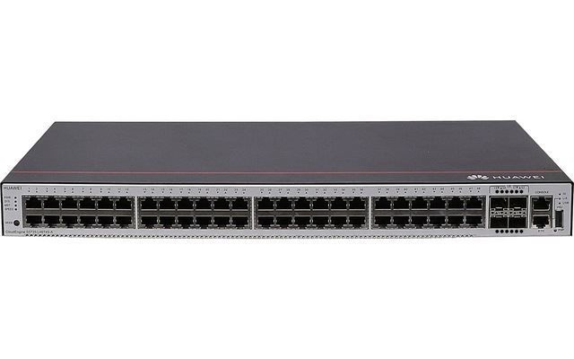 S5735-L48T4S-A1 48*10/100/1000BASE-T ports, 4*GE SFP ports, AC power