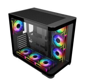GAMEBOOSTER GB-G2852B 7-FANLI GAMING MID -TOWER PC KASASI