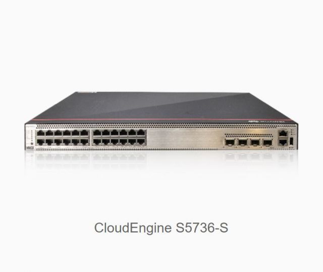 S5736-S24UM4XC 12*100M/1G/2.5G Eth. ports, 12*100M/1G/2.5G/5G/10G Eth.ports, PoE++