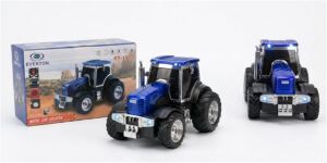 EVERTON RT-1973 Mavi Traktör Modeli Bluetooth Fm-Usb-Tf-Aux Şarjlı Nostaljik Radyo