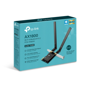 TP-LINK Archer TX20E Wıfı6 Bluetooth PCIe Kablosuz Adaptör