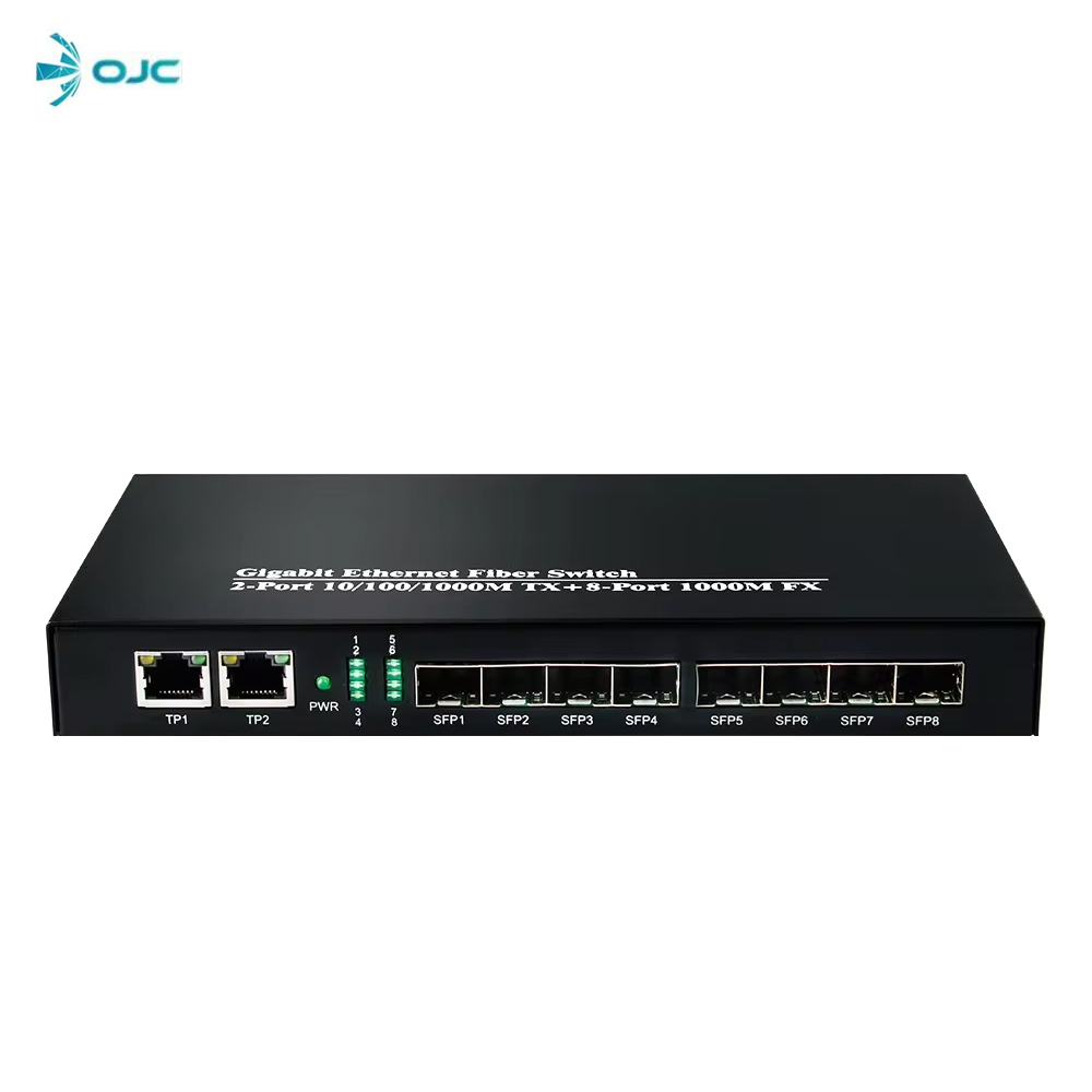 ODS 8-SFP 2-Uplink Gigabit Ynetilemez Omurga Switch 08ODS-8S2P