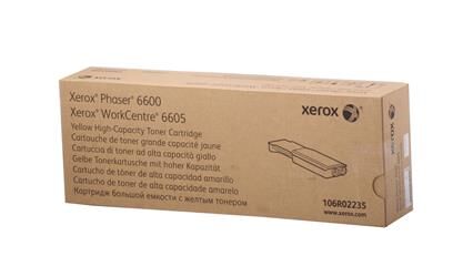 Xerox 106R02235 Phaser 6600-6605 Yüksek Kapasite Yellow Sarı Toner