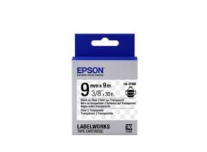 Epson LK-2WBN Standart Beyaz Üzeri Siyah 6mm 9Metre Etiket