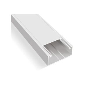 Mutlusan 0010141000502000 100x50mm Kablo Kanalı İçten Kapaklı