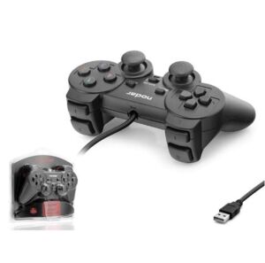 NODAR ND401 PC Uyumlu Kablolu USB GamePad Oyun Kolu - Siyah