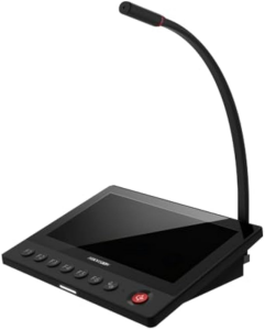 HIKVISION DS-QAZ1MP7G1 7 IP Çağrı Mikrofonu - Dokunmatik IPS - Gooseneck Mikrofon - Anons İstasyonu