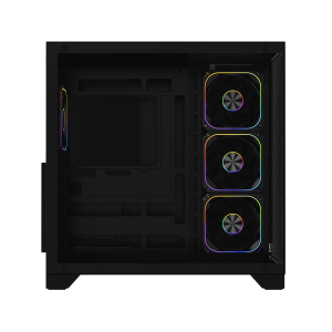 POWERBOOST 750W 80+ BRONZE PB-C9025B 4-RGB Fanlı SeaView Gaming Mid-Tower PC Kasası