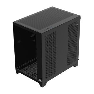 POWERBOOST 750W 80+ BRONZE PB-C9025B 4-RGB Fanlı SeaView Gaming Mid-Tower PC Kasası