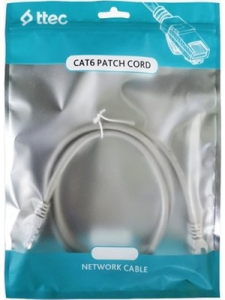 Ttec KBL-PTCH-30CMG Cat6 0.30MT Gri Utp Patch Kablo