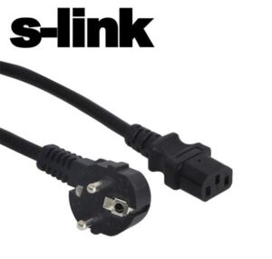 S-link SL-P418 1.8m 3 x 1.5mm Lüks Power Kablo