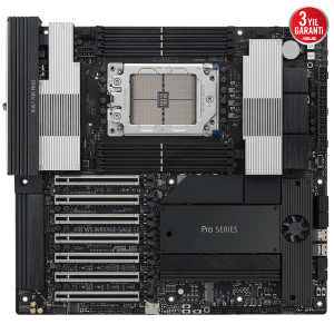 ASUS PRO WS WRX90E-SAGE SE DDR5 STR5 PCIE 5.0 AM5 ATX İş İstasyonu Anakartı