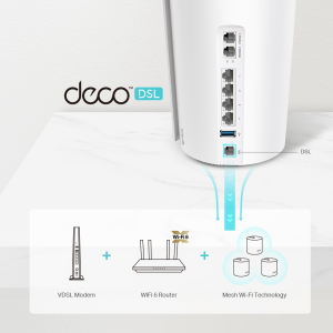 TP-LINK Deco X73-DSL W�f�6 AX5400 VDSL Modem