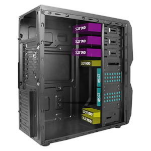 VENTO 750W TA-K61 Standart Mid-Tower PC Kasası