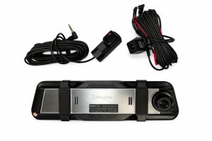 TWOGO GO-İQ7 11.26 Ayna Ekran Üç Kameralı Araç İçi Kamera (İK13L)