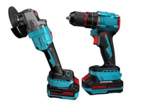 CATPOWER E1030 Kömürsüz Li-Ion Akülü Vidalama ve Avuç Taşlama Seti 20V 4.0AH+2.0AH Yüksek Tork