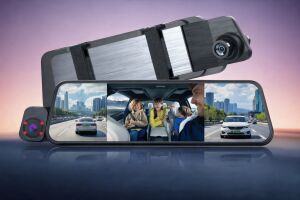 TWOGO GO-İC1PLUS 9,66  IPS·Wide Angle İki Kameralı Araç İçi Kamera (İK11L)