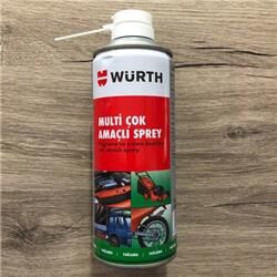 Würth 0893 055 40 400ml Multi Çok Amaçlı Sprey Yağlama Ve Sızma Özellikli