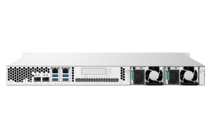 QNAP 4diskli ARM QC AL324-2GB RAM-10GbE SFP+ Rack Nas Server Redundant Power TS-432PXU-RP