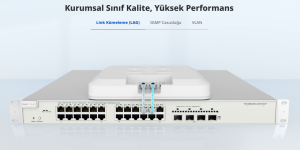 RUIJIE 48port 370w PoE 4-SFP+ 10GE Gigabit Yönetilebilir Switch RG-NBS3200-48GT4XS-P