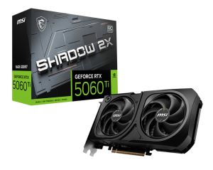 MSI RTX5060TI 16GB SHADOW 2X OC GDDR7 128bit HDMI DP PCIe 5.0