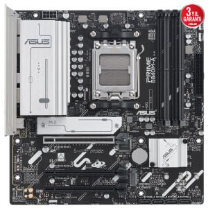 ASUS PRIME B840M-A-CSM DDR5 HDMI-DP TYPEC PCIE 4.0 AM5 mATX Kurumsal Anakart / 90MB1J10-M0EAYC