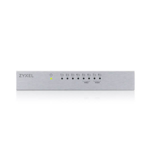 ZyXEL 8port Gigabit Yönetilemez Switch Çelik Kasa GS-108B
