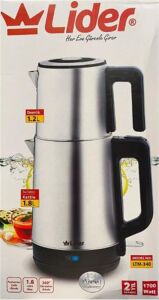Lider Ltm-340 İkisi Bir Arada Elektrikli Çaycı Ve Kettle