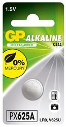 GP GPPX625A-2C1 Alkalin Tekli Blister LR9 Araç Kumanda Pili