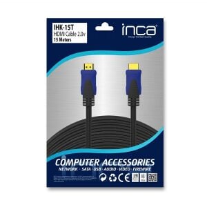 INCA 15metre IHK-15T HDMI Kablo 2.0v 4K 60Hz