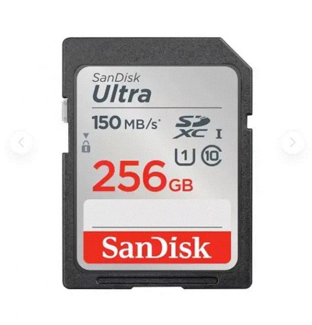 SDSDUNC-256G-GN6IN 256GB Ultra SDXC 80MB Class 10 UHS I SD-MMC Kart