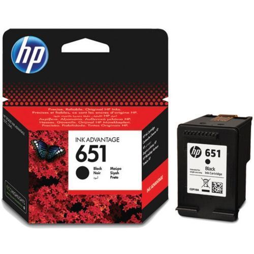 C2P10A No 651 600 Sayfa Siyah Kartuş
