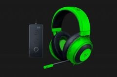 RZ04-02051100-R3M1 Kablolu Kraken Mikrofonlu Kulak Üstü Yeşil Gaming Kulaklık