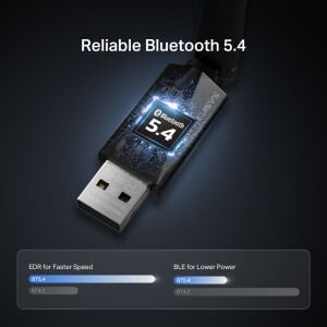 MERCUSYS MA550H Bluetooth 5.4 Harici Antenli Uzun Menzilli USB Adaptör