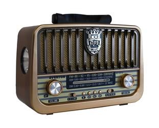 Everton Rt-878 Bluetooth (El Feneri) Fm-Usb-Tf-Aux Şarjlı Nostaljik Radyo