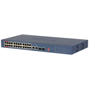 DAHUA 24port CS4226-24ET-240 10/100 2-SFP 240W Cloud PoE Switch